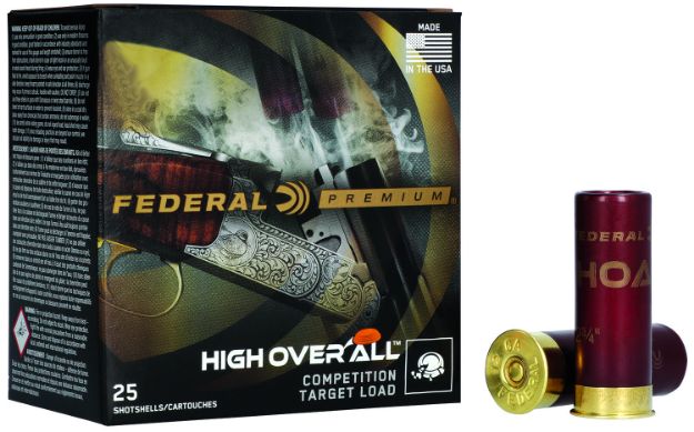 Picture of Federal HOA12HC185 Premium High Over All 12Gauge 2.75" 1oz 8.5Shot 25 Per Box/10 Case