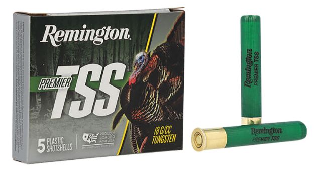 Picture of Remington Ammunition 28069 Premier TSS Turkey 410 Gauge 3" 13/16 oz Tungsten 9 Shot 5 Per Box/ 10 Cs