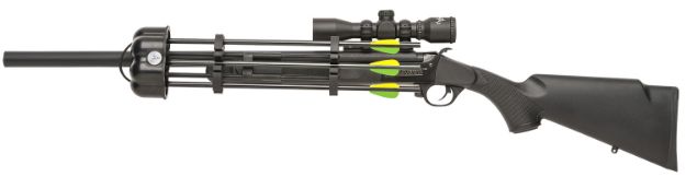 Picture of Traditions CRX6220060 Crackshot XBR Package 22 Cal 1rd 16.50" 20" Blued Steel Barrel & Receiver, Black Synthetic Stock, 4x32 Scope, Three Firebolt Arrows