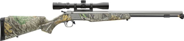 Picture of CVA PR2118SSC Wolf V2 50 Cal 209 Primer 24" Matte Stainless Barrel/Rec Realtree Edge Synthetic Stock Includes 3-9x32mm Scope