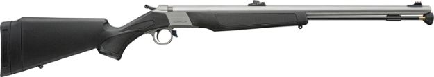 Picture of CVA PR2117SVP Wolf V2 50 Cal 209 Primer 24" Matte Stainless Barrel/Rec Black Synthetic Stock Includes Outfit Clam Package