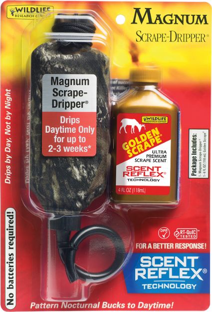 Picture of Wildlife Research 386 Magnum Scrape-Dripper Golden Combo 4 oz Dripper Deer