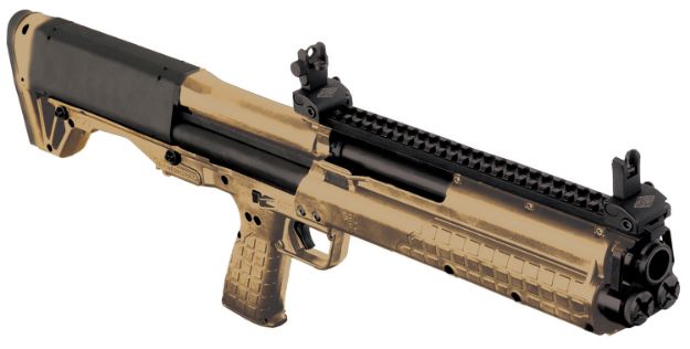 Picture of Kel-Tec KSGTAN KSG  Tan 12 Gauge 18.50" 3" 14+1 Tan Rec/Barrel Tan Polymer Fixed Stock & Grip