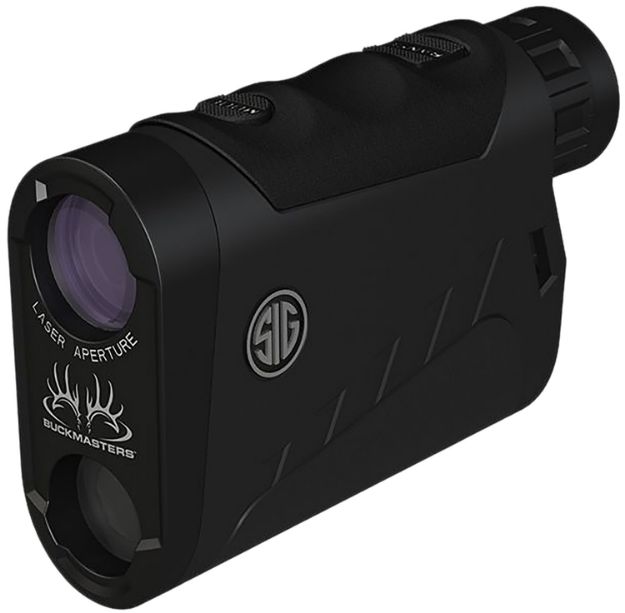 Picture of Sig Sauer Electro-Optics SOK15601 Buckmasters 1500 Rangefinder 6x 22mm 1500 yds Max Distance Black