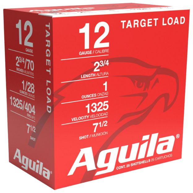 Picture of Aguila 1CHB1285 Sporting Clays High Velocity 12Gauge 2.75" 1oz 7.5Shot 25 Per Box/10 Case