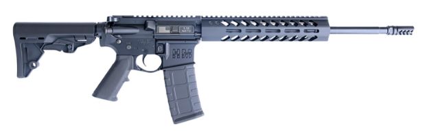 Picture of HM Defense HM15F556 Guardian F5 5.56x45mm NATO Caliber with 16" Barrel, 30+1 Capacity, Black Anodized Metal Finish, Black Mil-Spec HM Stock & Polymer Grip Right Hand