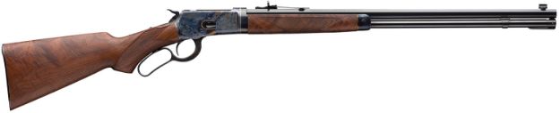 Picture of Winchester Repeating Arms 534283137 Model 1892 Deluxe Takedown Full Size 357 Mag 11+1 24" Polished Blued Octagon Barrel, Color Case Hardened Steel Receiver, Grade V/VI Walnut Fixed Stock