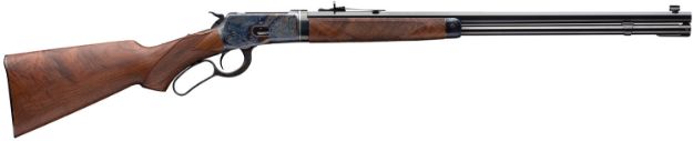 Picture of Winchester Repeating Arms 534283124 Model 1892 Deluxe Takedown Full Size 44 Rem Mag 11+1 24" Polished Blued Octagon Barrel, Color Case Hardened Steel Receiver, Grade V/VI Walnut Fixed Stock