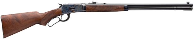 Picture of Winchester Repeating Arms 534283141 Model 1892 Deluxe Takedown Full Size 45 Colt (LC) 11+1 24" Polished Blued Octagon Barrel, Color Case Hardened Steel Receiver, Grade V/VI Walnut Fixed Stock