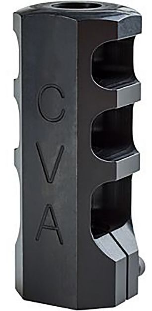 Picture of CVA AC1730 Muzzle Brake  Black Nitride with 3/4"-20 tpi Threads for 40 Cal CVA Paramount