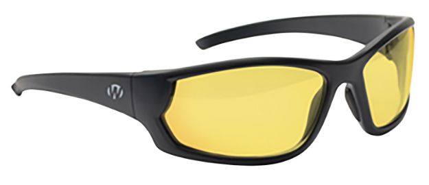 Picture of Walker's GWPIKNFF1AMB Ballistic Eyewear IKON Carbine Adult Amber Lens Matte Black Frame