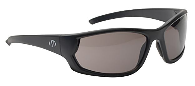 Picture of Walker's GWPIKNFF1SMK Ballistic Eyewear IKON Carbine Adult Smoke Gray Lens Matte Black Frame