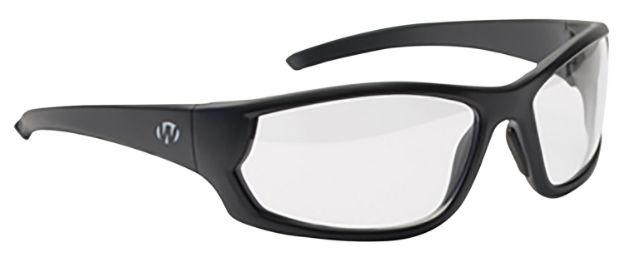 Picture of Walker's GWPIKNFF1CLR Ballistic Eyewear IKON Carbine Adult Clear Lens Matte Black Frame