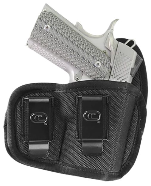 Picture of Crossfire Shooting Gear CRFCYCLSA1C3R The Cyclone  IWB/OWB Size 03 Black Foam Laminate Belt Clip Fits Compact 3-3.50" Barrel Right Hand