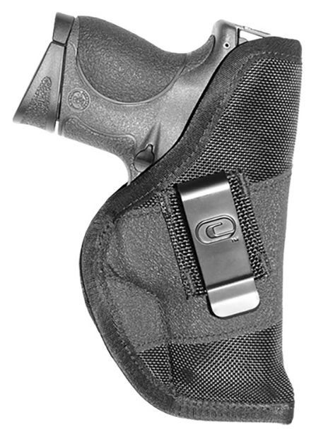 Picture of Crossfire Shooting Gear CRFGRPCLPSA1M1 The Grip  IWB Size 01 Black Ballistic Nylon Belt Clip Fits Micro 1-1.50" Barrel Ambidextrous