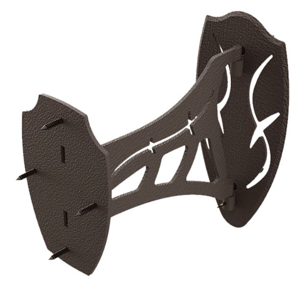 Picture of Skullhooker SKHSSMBRN Single Shoulder Mount Mounting Kit Wall Mount Steel Brown Small/Mid-Size Game