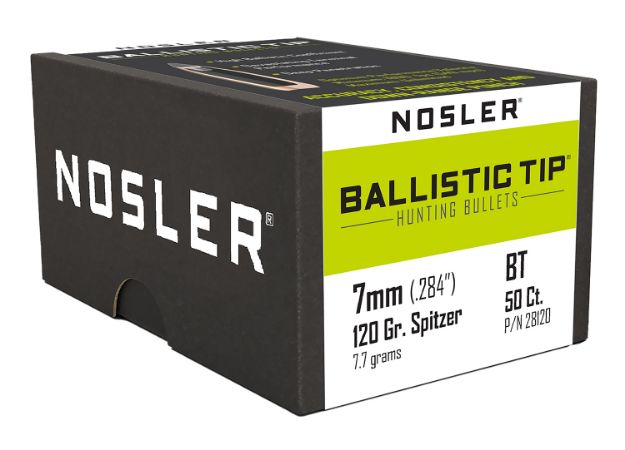 Picture of Nosler 28120 Ballistic Tip  7mm 120gr Spitzer 50/Box