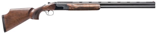 Picture of Charles Daly 930126 214E Compact 12 Gauge 2rd 3" 28" Vent Rib Barrel, Blued Metal Finish, Checkered Oiled Walnut Stock & Forend, Includes 5 Choke Tubes