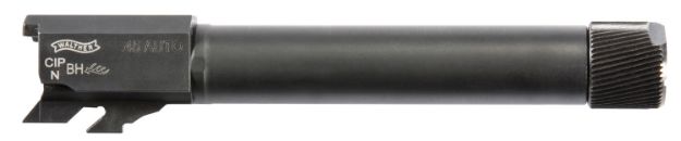 Picture of Walther Arms 282674710 Threaded Replacement Barrel  45 ACP 4.60" Black Finish Steel Material with Polygonal Rifling for Walther PPQ