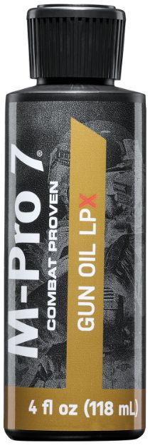 Picture of M-Pro7 0701453 Gun Oil LPX  Wear, Humidity, Moisture 4 oz Bottle