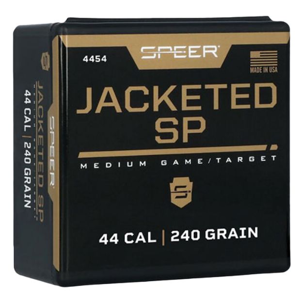 Picture of Speer 4454 Handgun  44Cal 240gr Jacketed Soft Point 100 Per Box/5 Case