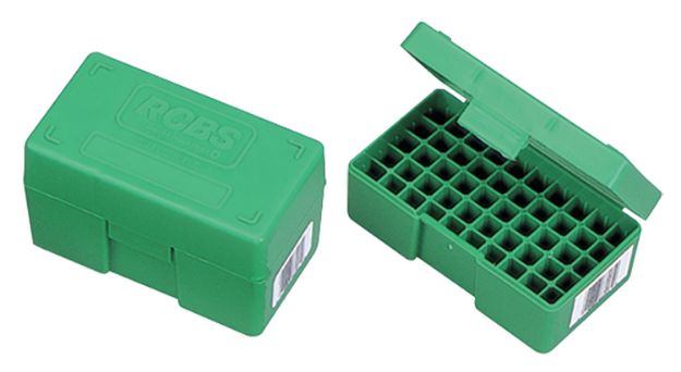 Picture of RCBS 86901 Ammo Box  for Small Rifle Green Plastic