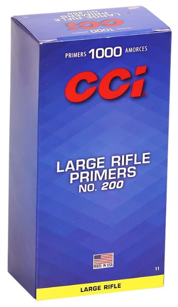 Picture of CCI 0011 Standard Rifle No. 200 Large Rifle Multi Caliber 1000/Box