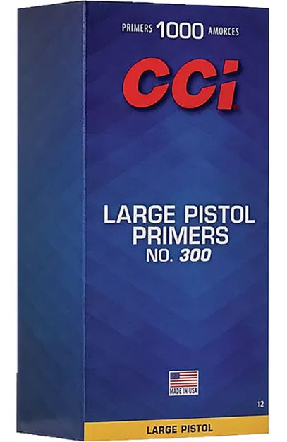 Picture of CCI 0012 Standard Pistol No. 300 Large Pistol Multi Caliber Handgun 1000/Box