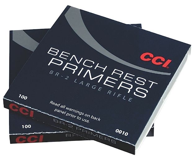 Picture of CCI 0010 Bench Rest BR-2 Large Rifle Multi Caliber 1000/Box