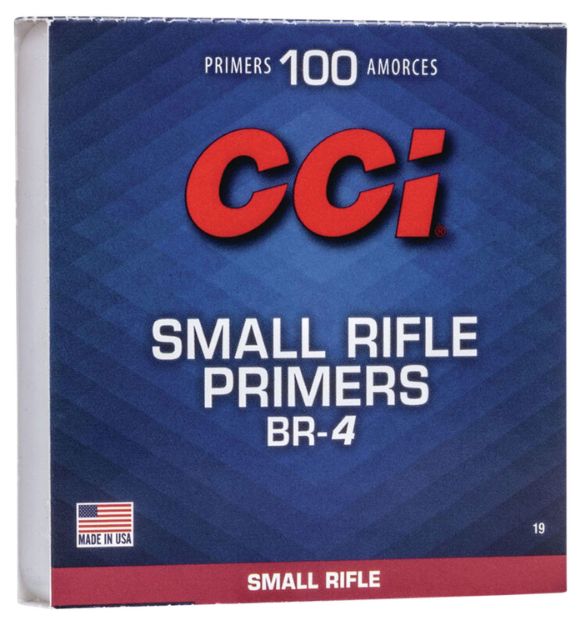 Picture of CCI 0019 Bench Rest BR-4 Small Rifle Multi Caliber 1000/Box