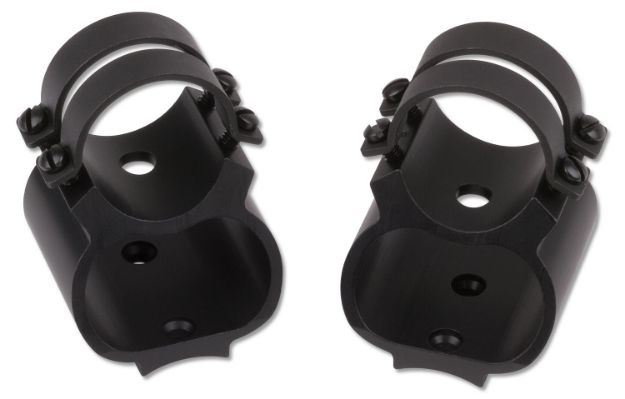 Picture of Weaver Mounts 49711 See-Thru Scope Mount/Ring Combo Matte Black Ruger 10/22 1"