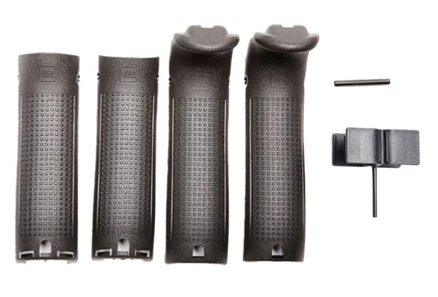 Picture of Glock 30819  Backstrap/Beavertail Set Compatible w/ Glock 20/21/40/41 Black Polymer