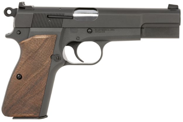 Picture of Springfield Armory HP9201PKG SA-35  9mm Luger 15+1 4.70" Stainless Steel Barrel, Matte Blued Serrated Carbon Steel Slide & Frame w/Beavertail, Checkered Walnut Grip