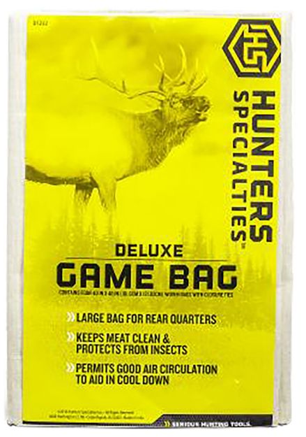 Picture of Hunters Specialties HS01232 Deluxe Game Bag White Heavy Duty Canvas