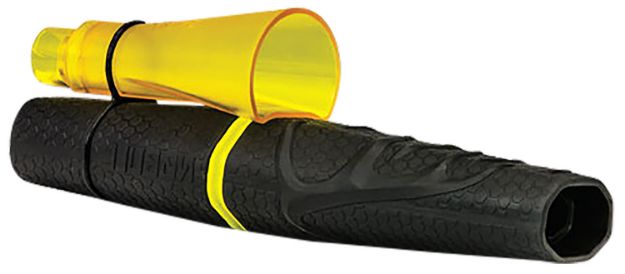 Picture of Hunters Specialties HS100144 No Bull Grunt/Growl Call Attracts Deer Species Black/Yellow Rubber