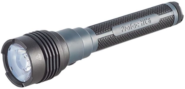 Picture of Streamlight 88131 ProTac HL 6 Flashlight  Black Anodized 450/1,500/5,300 Lumens White LED