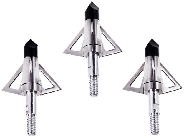 Picture of Allen 14690  Broadhead Stainless Steel Blades Silver 3 Pack