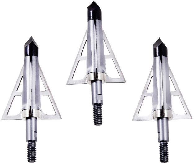 Picture of Allen 14694 CX Terminus Broadhead Stainless Steel Blades Silver 3 Pack