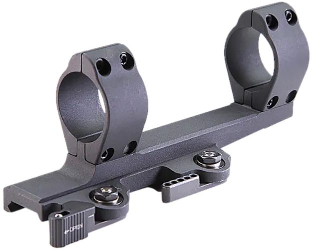 Picture of Larue Tactical LT7453020 Cantilever QD Scope Mount Black 30mm Tube Medium Rings 20 MOA