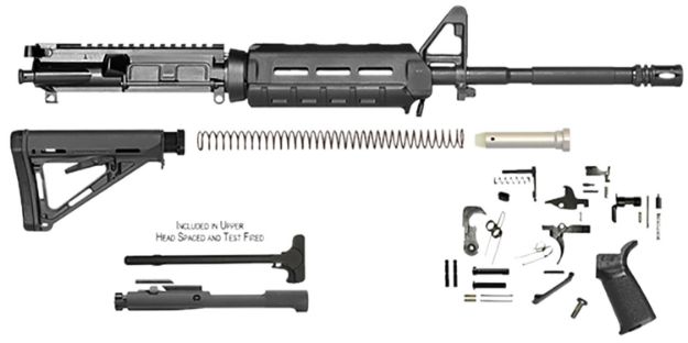 Picture of Del-Ton Inc RKT100MLOK  Rifle Kit 5.56 NATO Black