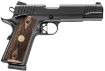 Picture of Charles Daly 440213 Superior  45 ACP 10+1 5" Stainless Steel Barrel, Black Serrated Steel Slide, Black Steel Frame w/Beavertail, Walnut Diamond Checkered Grip, ZeroTech Red Dot