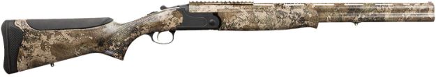 Picture of Charles Daly 930398 202T  20 Gauge Break Open 3.50" 2rd 22" TrueTimber Strata Over/Under Vent Rib Barrel, Black TrueTimber Strata Picatinny Rail Steel Receiver, Fixed TrueTimber Strata Synthetic Stock