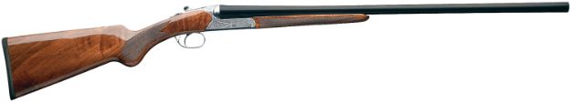 Picture of Charles Daly 930387 500 Coach 20 Gauge Break Open 3" 2rd 20" Black Side By Side Barrel, Steel Receiver, Fixed w/Pistol Grip Checkered Walnut Walnut Stock