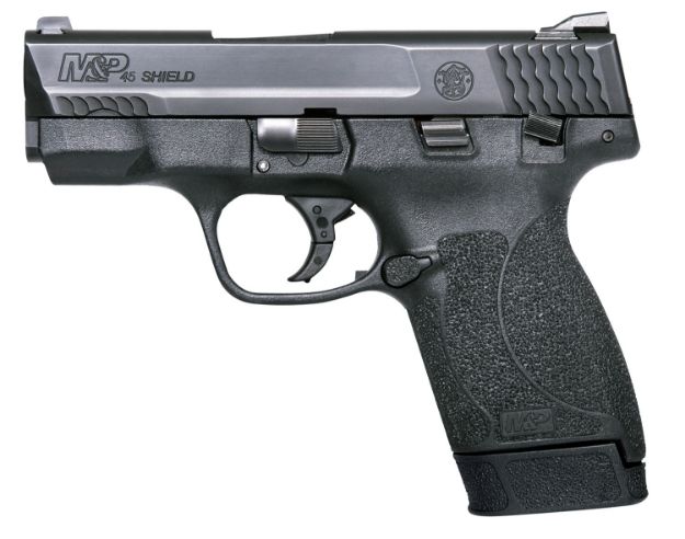 Picture of Smith & Wesson 180022 M&P Shield M2.0 Micro-Compact Frame 45 ACP 6+1/7+1, 3.30" Black Armornite Stainless Steel Barrel & Slide, Matte Black Polymer Frame, Black Textured Grip, Ambidextrous