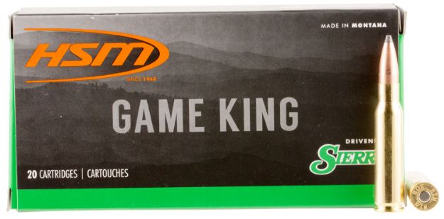 Picture of HSM 30841N Game King  308 Win 150 gr Sierra GameKing Spitzer Boat Tail 20 Per Box/ 25 Case