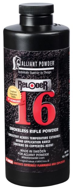 Picture of Alliant Powder RELOADER16 Rifle Powder Reloder 16 Rifle Multi-Caliber Medium Rifle 1 lb