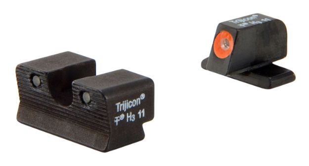 Picture of Trijicon 600752 HD Night Sights  Green/Tritium Orange Outline Front Sight-Green Tritium Black Outline Rear Sight Springfield Armory XD-S/XD-E