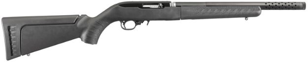 Picture of Ruger 21152 10/22 Takedown Lite Full Size 22 LR 10+1 16.12" Satin Black Threaded Barrel & Receiver, Black Synthetic Ruger Modular System Stock, Right Hand