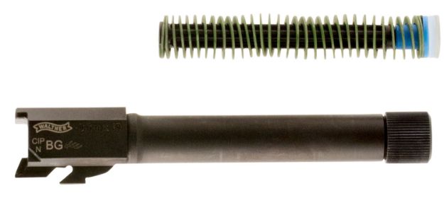 Picture of Walther Arms 281329710 Threaded Barrel Kit  9mm Luger 4.60" Black Finish Steel Material with Polygonal Rifling for Walther PPQ M2