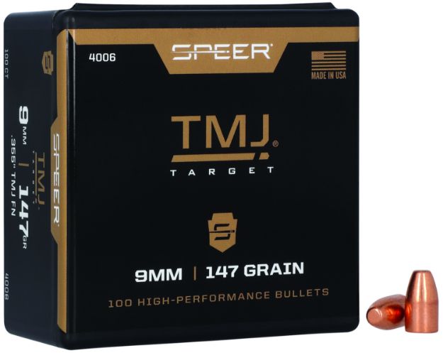 Picture of Speer 4006 TMJ  9mm 147gr Total Metal Jacket 100 Per Box/5 Case